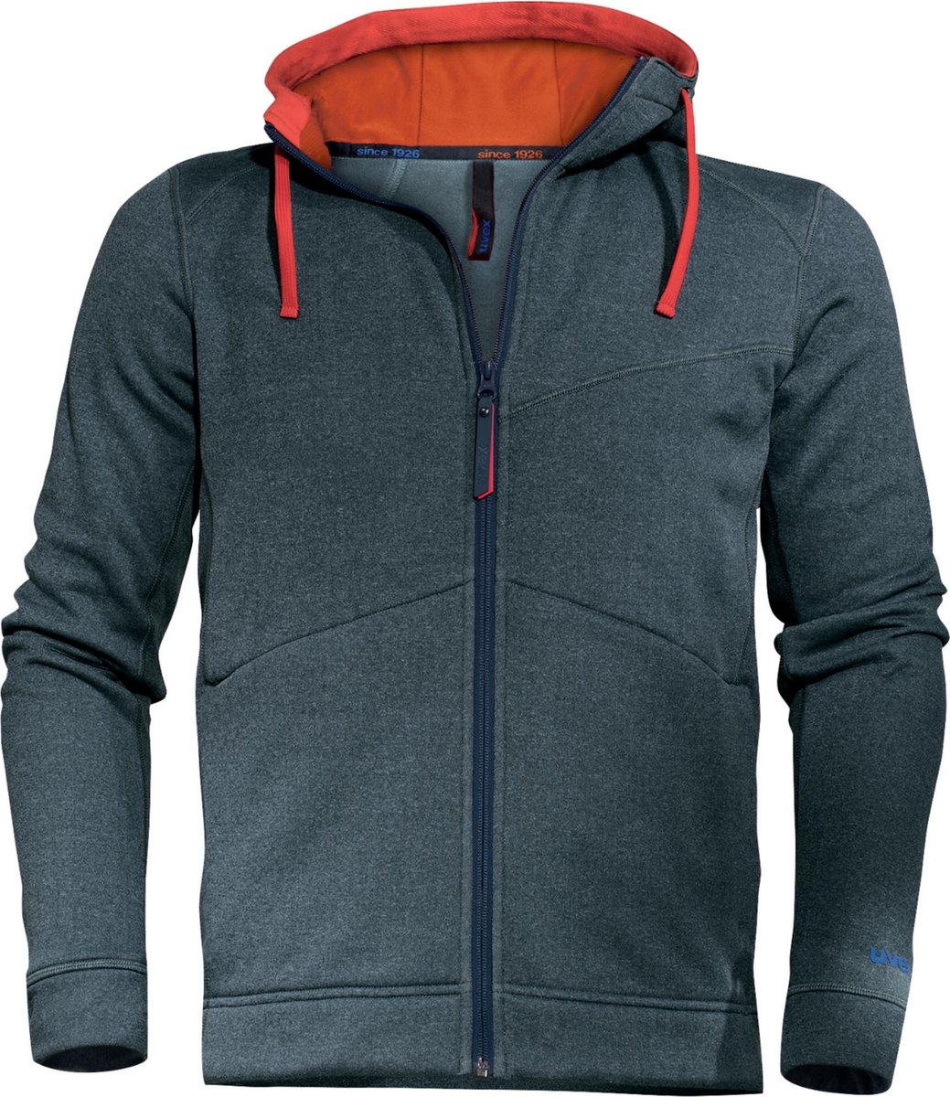 Uvex Sweatjacke Suxxeed Grau, Graphit (89311)-XXL