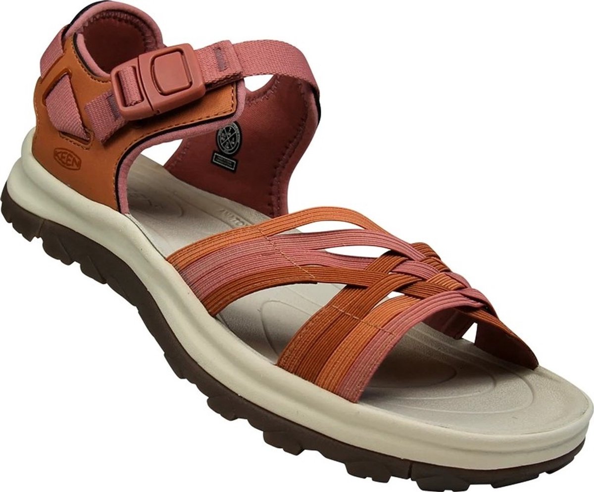 Keen dameswandelschoenen Dames sandalen Terradora II Strappy Open Toe Redwood Pheasant 1376572 Oranje