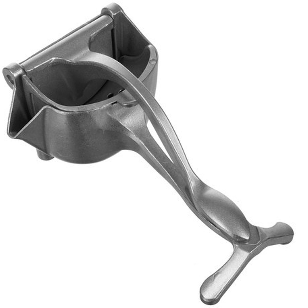 Ruhhy sinaasappel/citrus pers - handmodel - aluminium - 20 x 10 cm - manuel - keuken benodigdheden