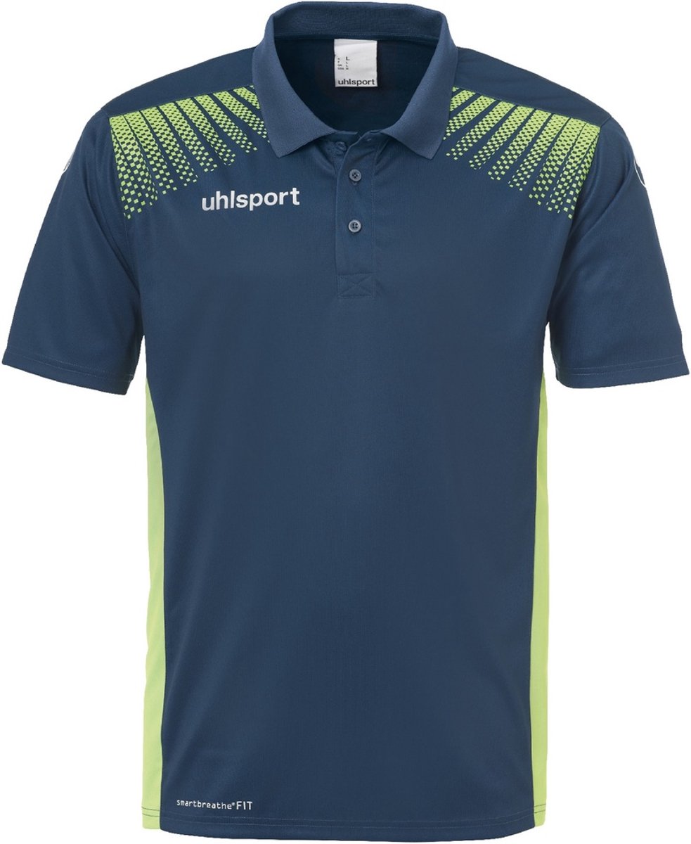 Uhlsport Goal Polo Shirt Petrol-Flash Groen Maat 164