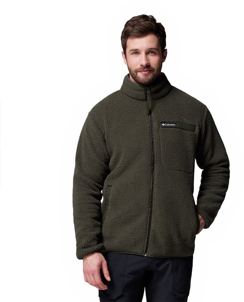 Columbia Rugged Ridge™ High Pile Fleece Met Volledige Rits Groen L Man