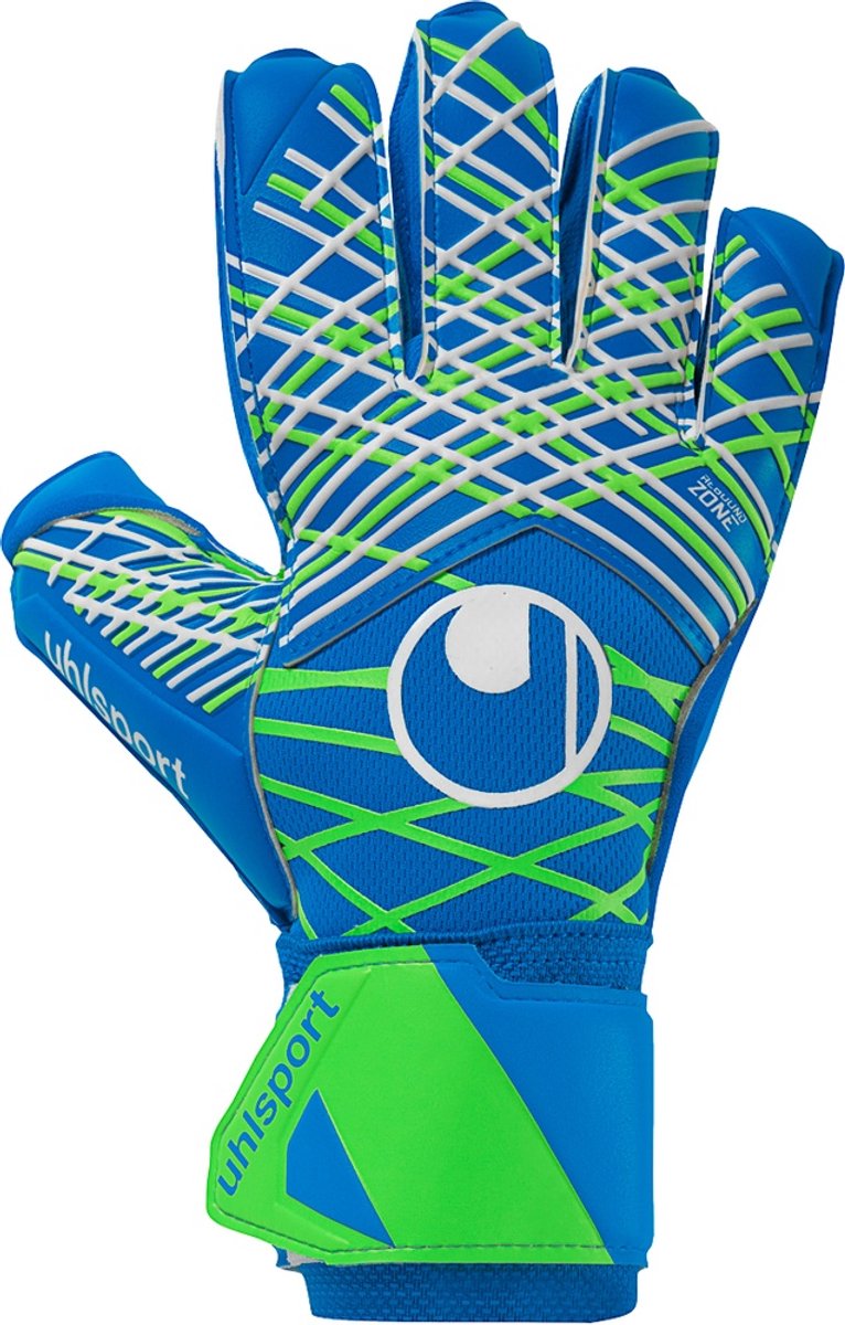766x1200.jpg Uhlsport Aquasoft Keepershandschoenen Blauw 9 - Afbeelding 1