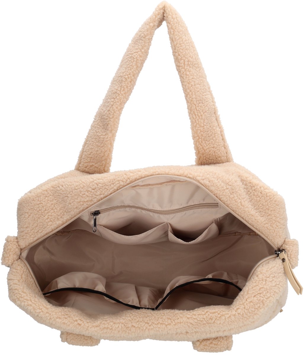 Beagles Lugo Luiertas - Teddy - Shopper - Baby - Mama Tas - Verschoningstas - Diaper Bag - Crème – foto 4