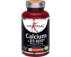Lucovitaal Calcium 500mg + D3 20mcg -kauw