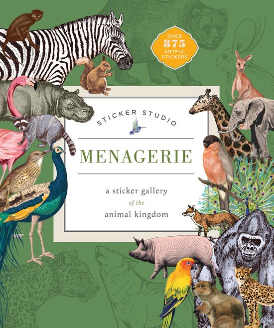 Sticker Studio: Menagerie - cover