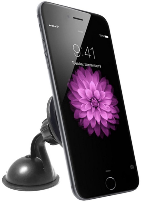 AnyGrip Sticky - Telefoonhouders Auto - GSM Houder Auto - met Zuignap - tot 7 Inch