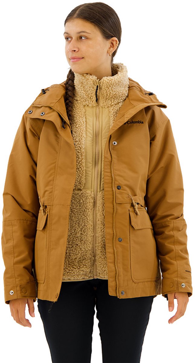 Columbia Drop Ridge™ Ii Afneembare Jas Bruin XS Vrouw
