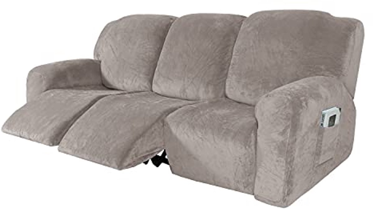Rekbare Velours Fauteuilhoes - Wasbare Bescherming Voor Massagestoelen