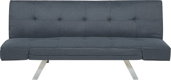 Beliani BRISTOL - Canapé-lit - Bleu - Polyester
