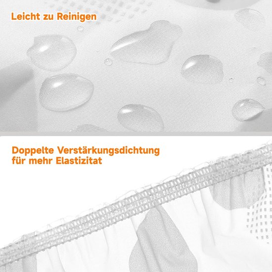 Broodhoezen - 3-pack vochthoezen - Bakkersdeegdoeken - Vochthoezen - Ronde, spanbare vochtmandhoezen - Herbruikbare vochthoezen - Multifunctionele zachte hoezen — afbeelding 2