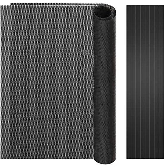 YIMATEECO 120mm Stoffilter Voor Computerkoelventilator, Magnetisch Frame Stofdichte PC Ventilator Stofgaas Nylon 80 Mesh-filter, PC-Koelfilter Computerkoeler ( Nylon, 120mm, 2 Stuks, Zwart