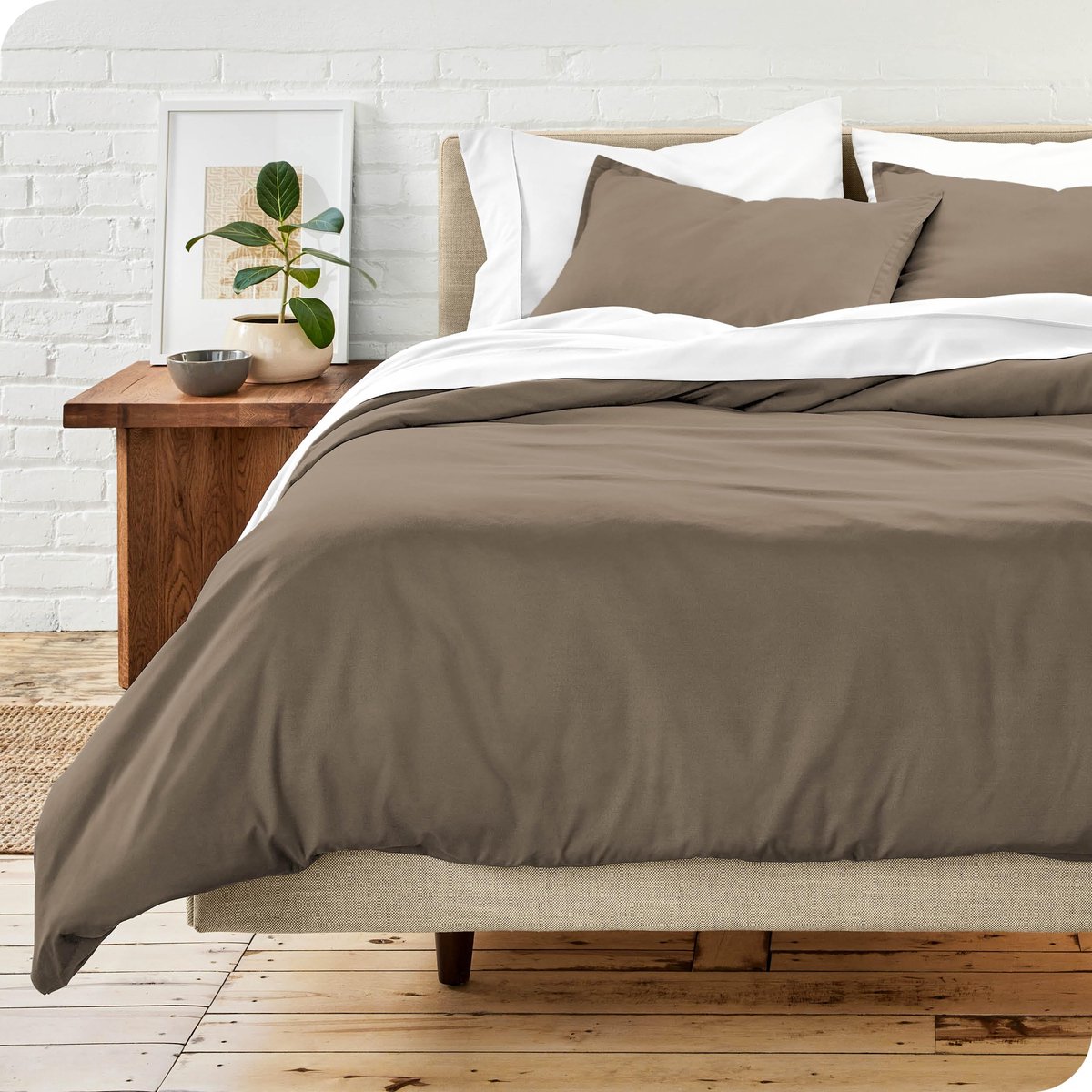 Ibenzoa® Stijlvolle en Zachte Beddengoedset van Microvezel voor Optimaal Comfort