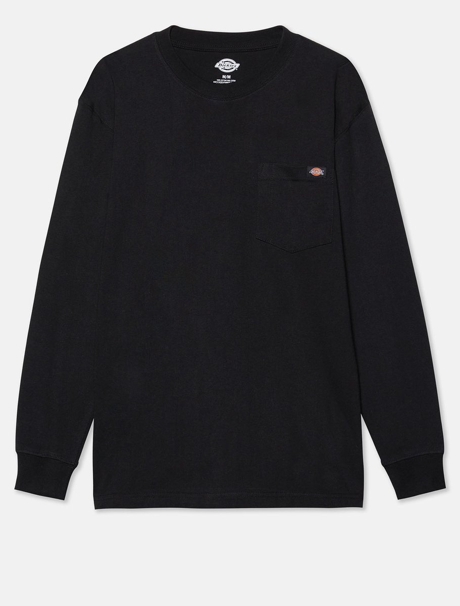 Dickies dk0wl450 relaxed T-shirt LS zwart s