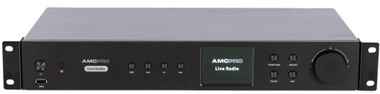 AMC Live Radio V23 internet radio & FM DAB+ tuner & USB/Bluetooth media speler