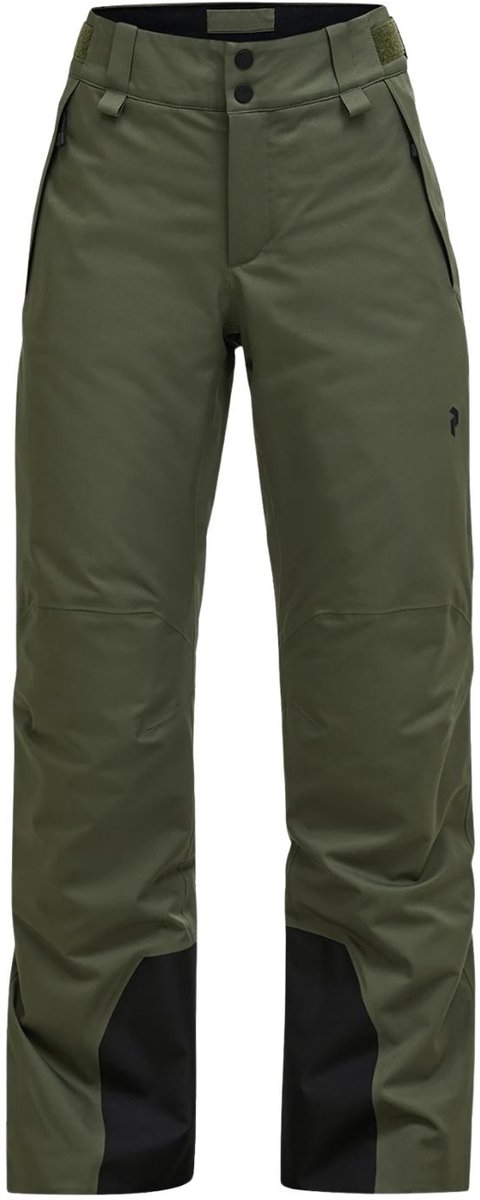 Peak Performance Anima Insulated Skibroek Dames M Donkergroen