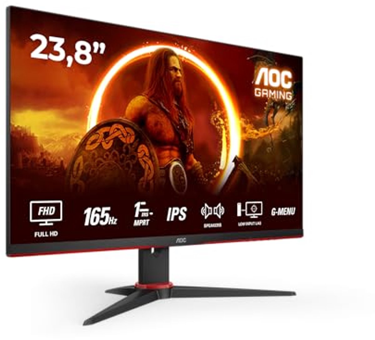 24 inch FHD Gaming Monitor - 165Hz, 1ms MPRT, FreeSync & G-Sync Compatible