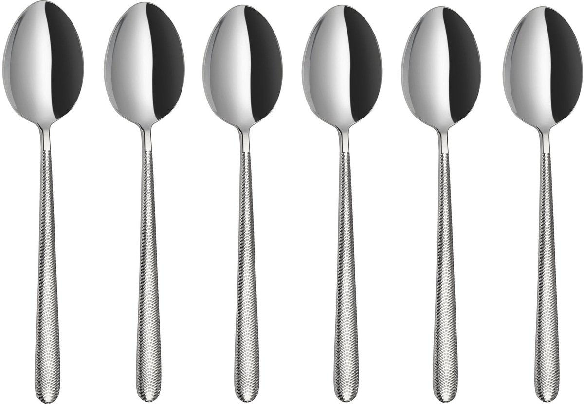 Bonna Dessertlepel - Illusion - RVS - 16.7 cm - set van 6