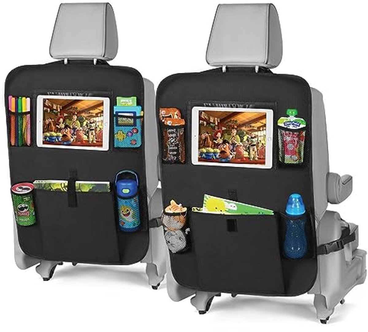Image of Achterbankhoes met Organizer en Kickmats voor Kinderen - Auto Accessoires