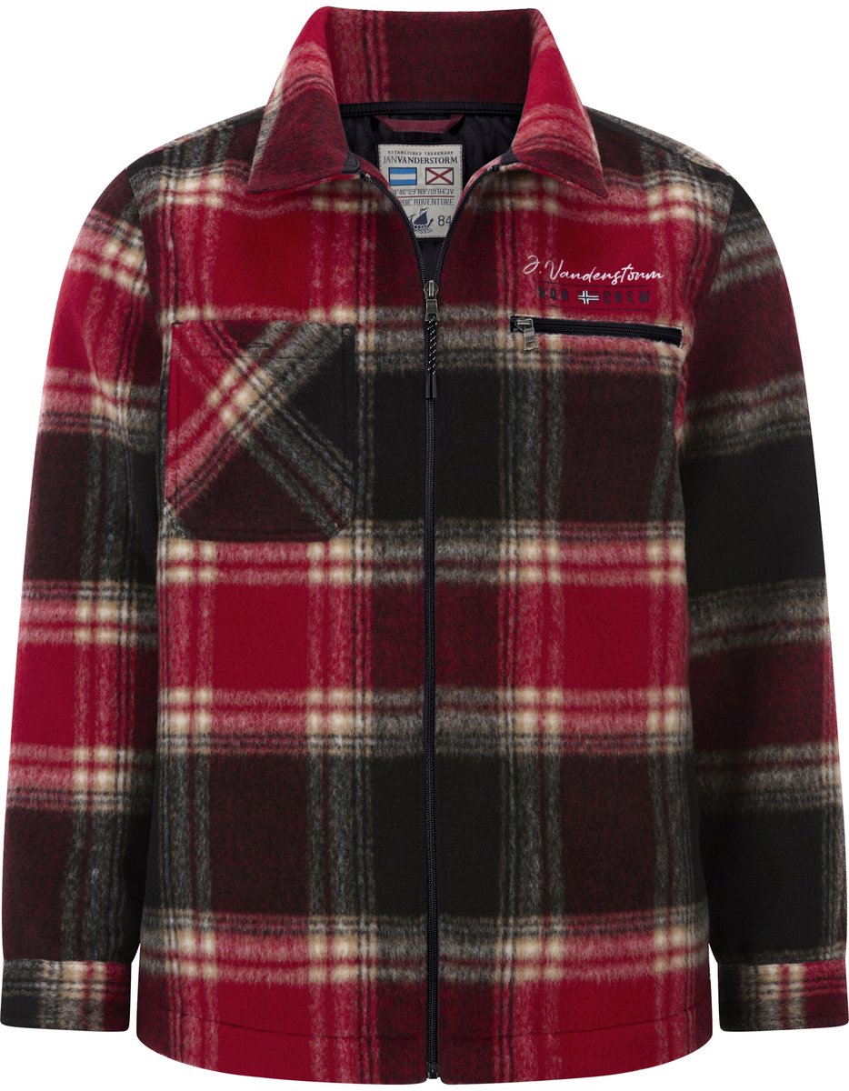 Jan Vanderstorm herren Jack - 66 - rood - Plus Size