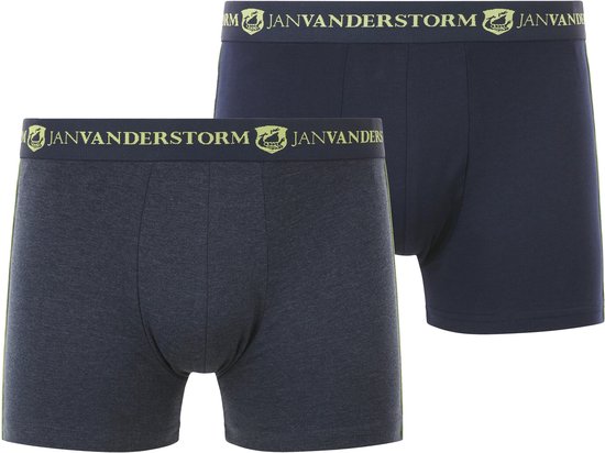 Jan Vanderstorm Heren Null Filemon Blue, 3xl (xxxl) - 64