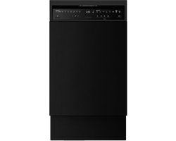 Klarstein Vaatwasser Velaire 45 cm - vrijstaand, 10 couverts, 9 programma's, stil 42 dB, energieklasse B, AquaStop, kinderslot, compact ontwerp - Vaatwasmachine - voor Keuken - Energiezuinig - Dishwasher - Afwasmachine