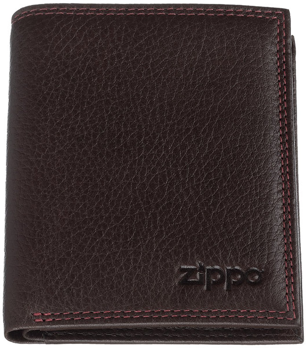 ZIPPO Kleine tasjes Drievoudige portemonnee, bruin