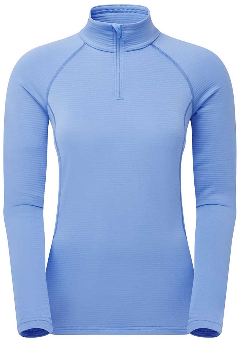 Montane | Protium Lite Pull On Sleeve | Longsleeve Midlayer | Dames | Cornflower | M - — cadeau in Cadeau-ideeën - foto 4