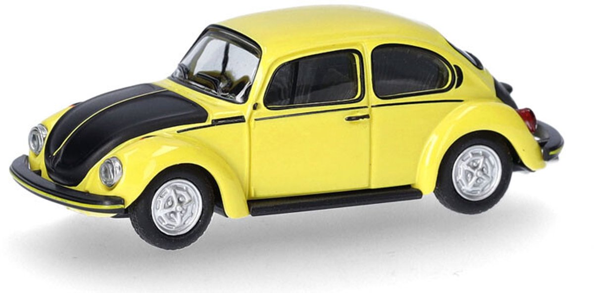 VW Kever 1303, Geel/zwart