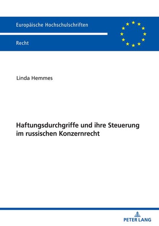 Europaeische Hochschulschriften Recht 6694 - Haftungsdurchgr ... - cover