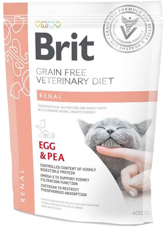 Brit Veterinary Diet Cat - Grain free - Renal - 5 kg