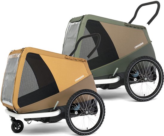 Croozer Dog Tammo Hondenfietskar - XXL Mosgroen van Croozer — afbeelding 5