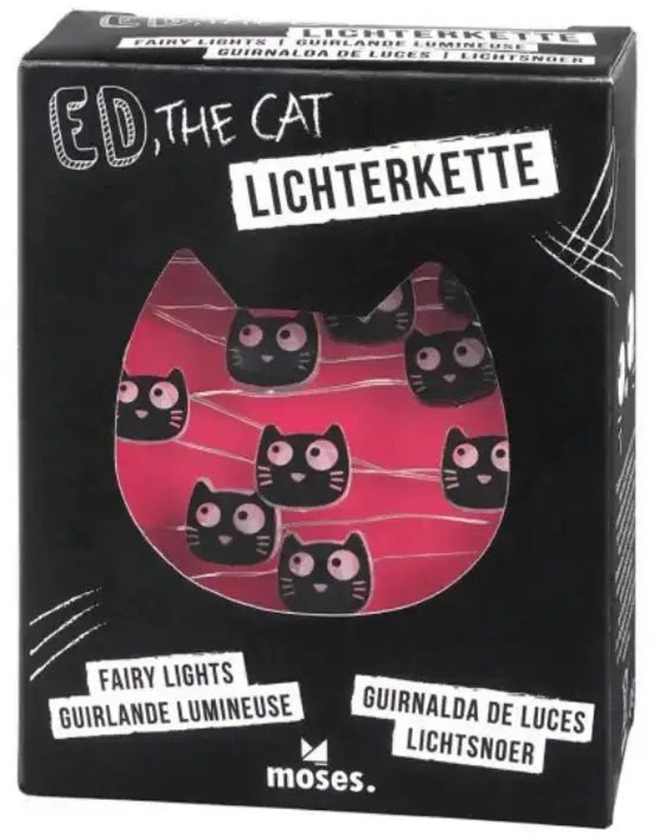 Ed the Cat Lichtketting - Lichtsnoer