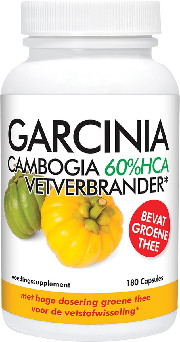 Natusor Garcinia Cambogia 60% HCA Vetverbrander (180 capsules)