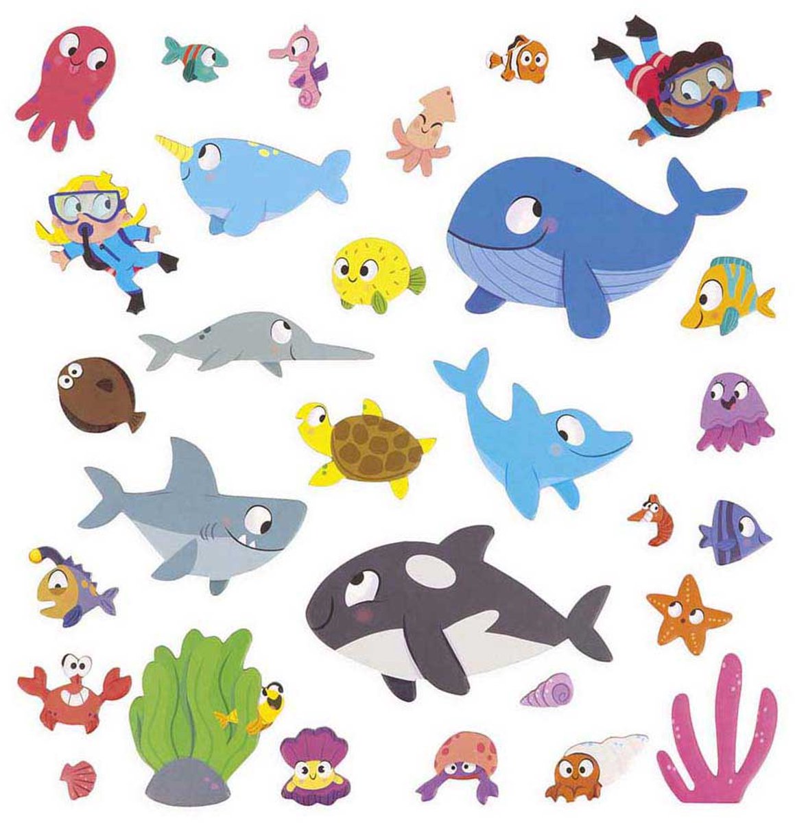Janod - Magneti Stories - De zeebodem – Educatieve magneetset — afbeelding 14