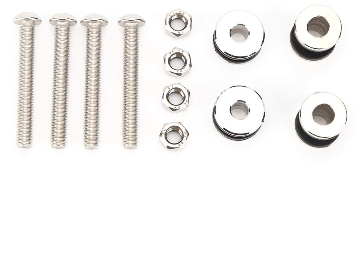 Docking Hardware Kit 12-delig - Sissy Bar Rack Bevestigingsschroeven - Geschikt voor 1200 XL1200NS 2018-2020