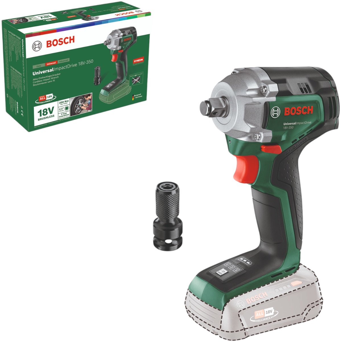 Bosch UniversalImpactDrive 18V-350 thumbnail 2