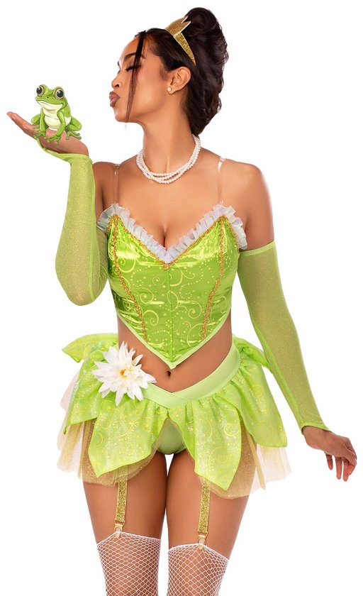 Leg Avenue - Bayou Babe Kostuum - S - Groen