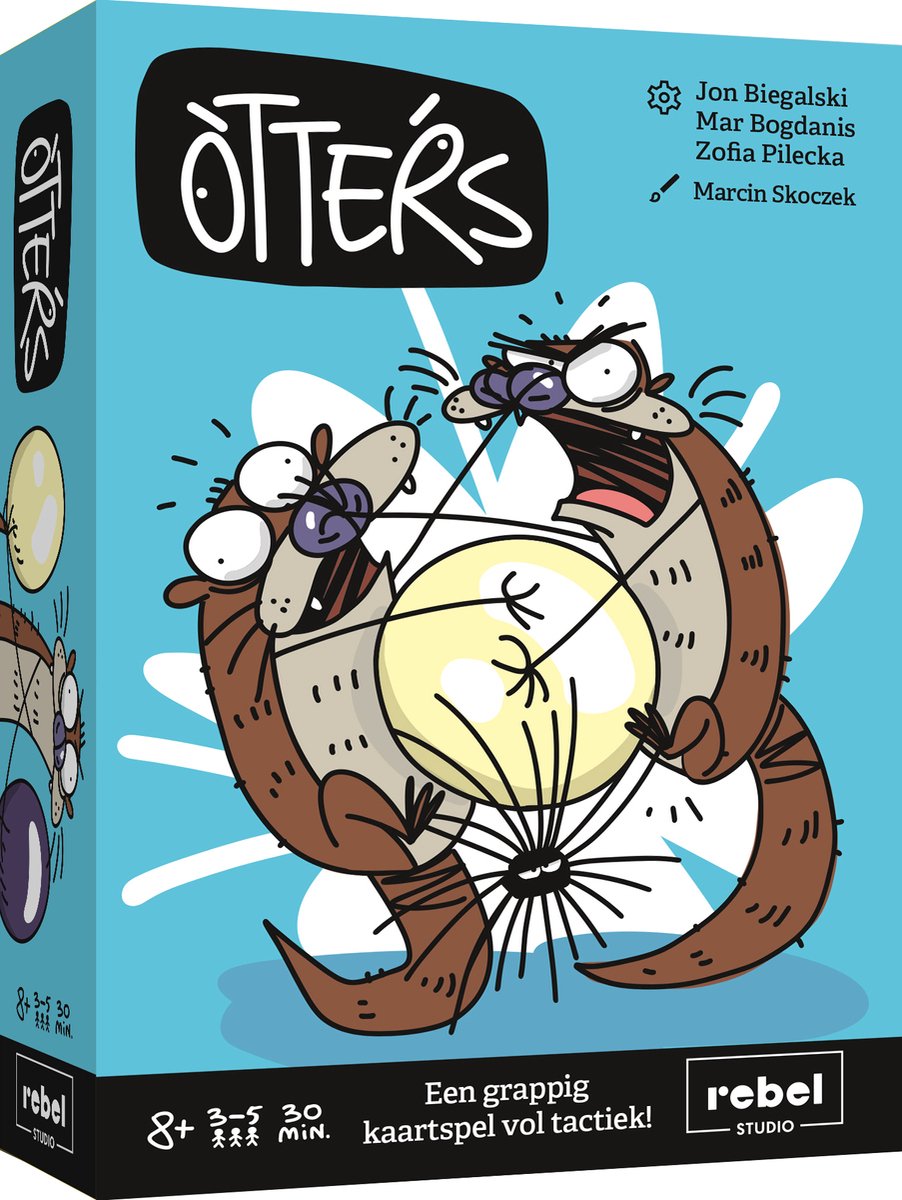 Spel - Kaartspel - Otters - 8+