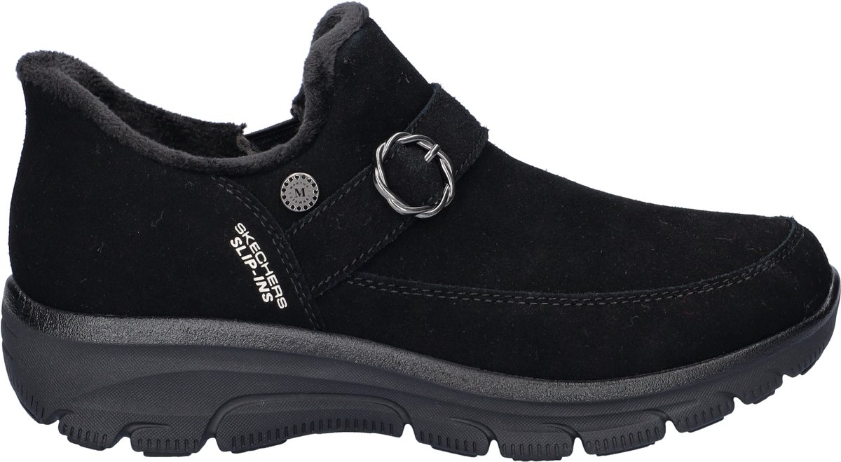 Skechers Hands Free Slip-Ins Easy Going dames instapschoen - Zwart zwart - Maat 41