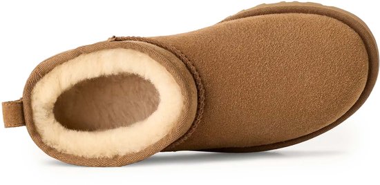 Bottines Ugg Classic Ultra Mini Marron - Streetwear - Femme