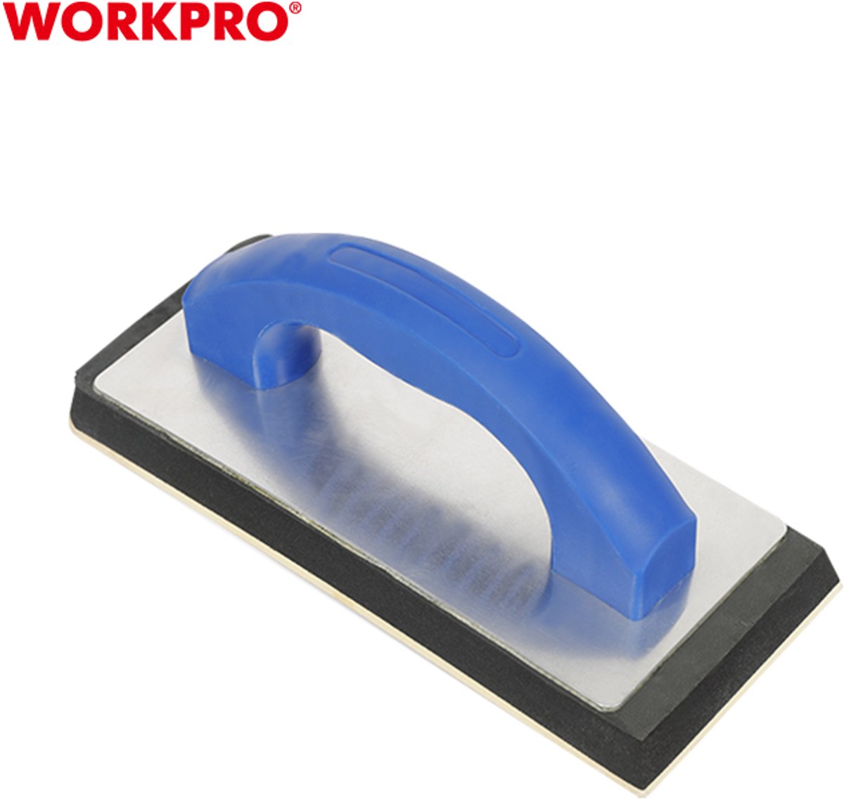 WORKPRO WP323016 Schuurbord 240×100 mm – Rubber Basis voor Voegen en Pleisterwerk