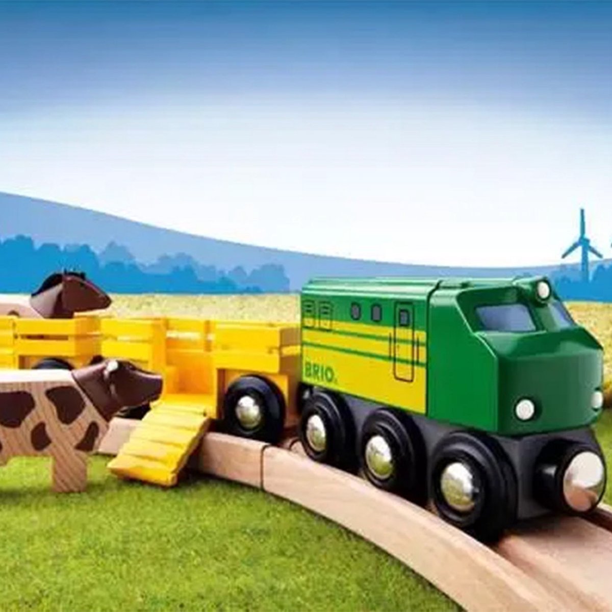 BRIO Trein met boerderijdieren - 33404 — afbeelding 2