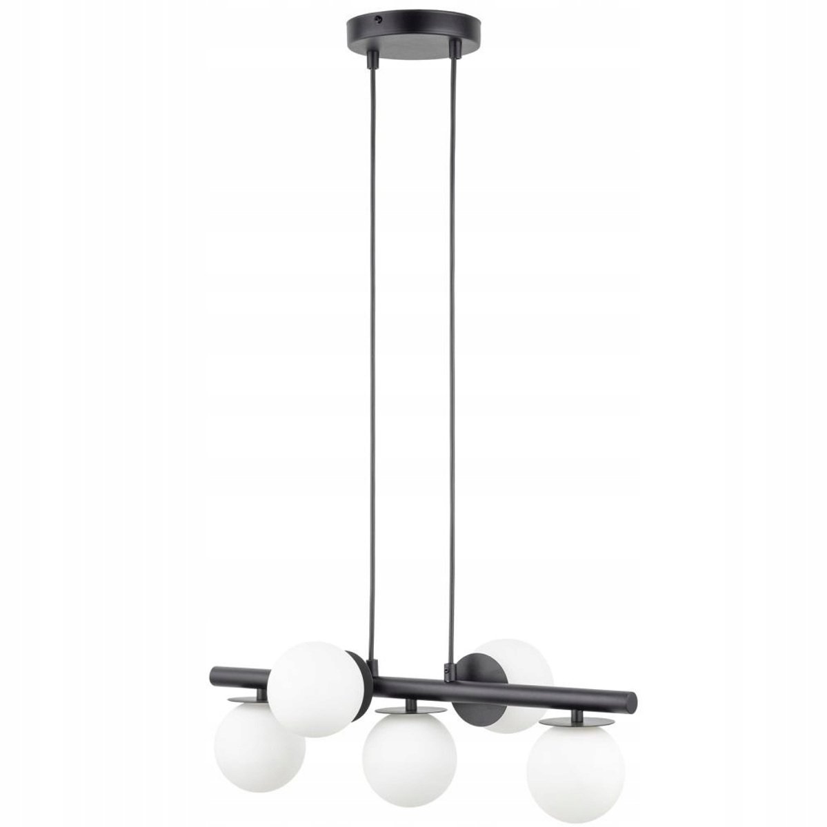 AVOLA 5 Zwarte/Białe Lampy Wiszące zen Szkhanymi in Lami - Sigma