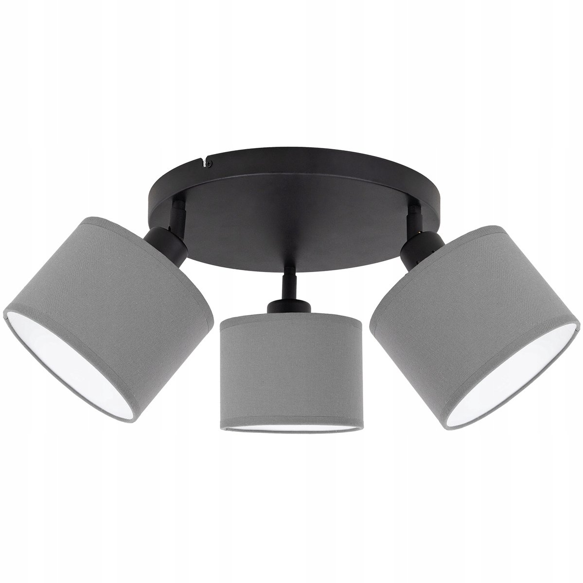 Grijze Plafondlamp met Scharnieren - Loft Stijl
