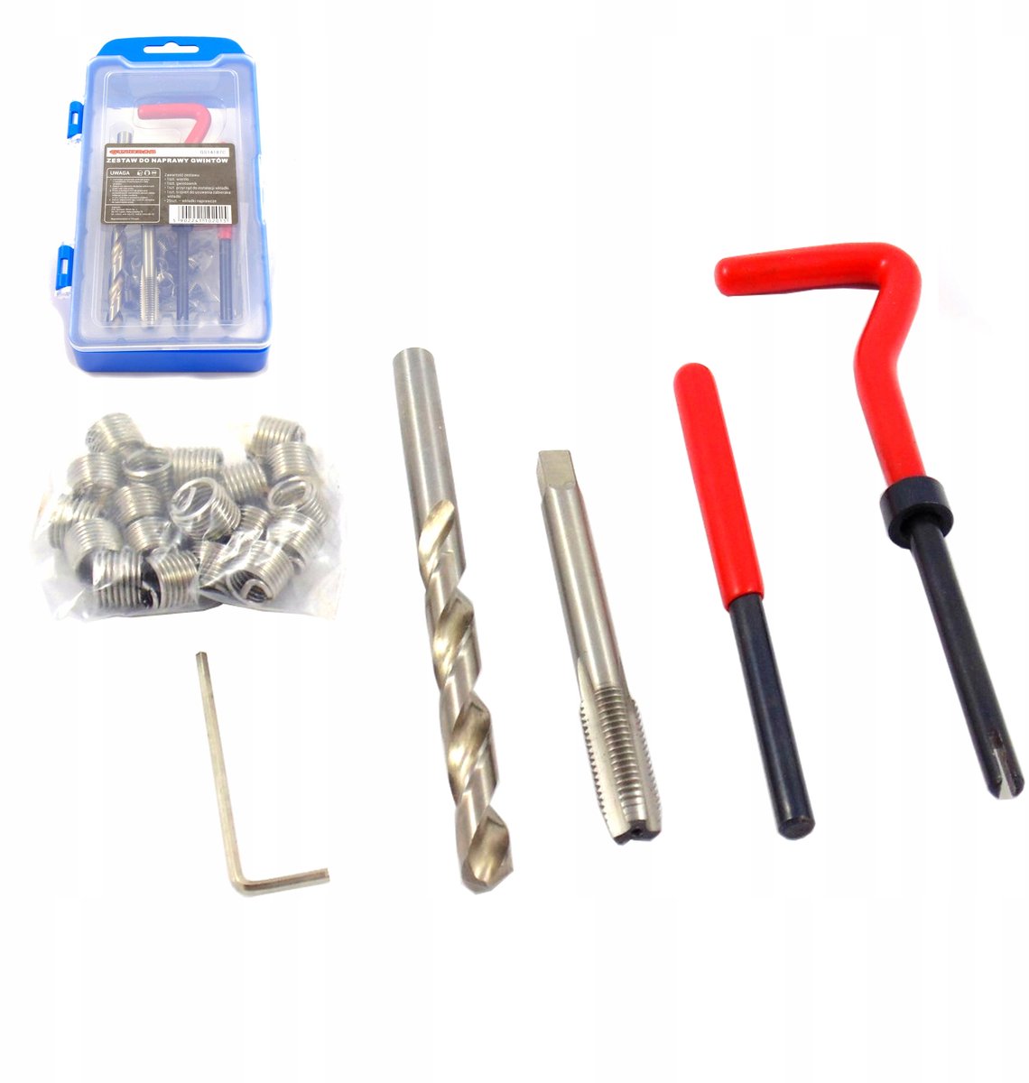 Reparatieset Schroefdraad M14x1,25 - 14 delig