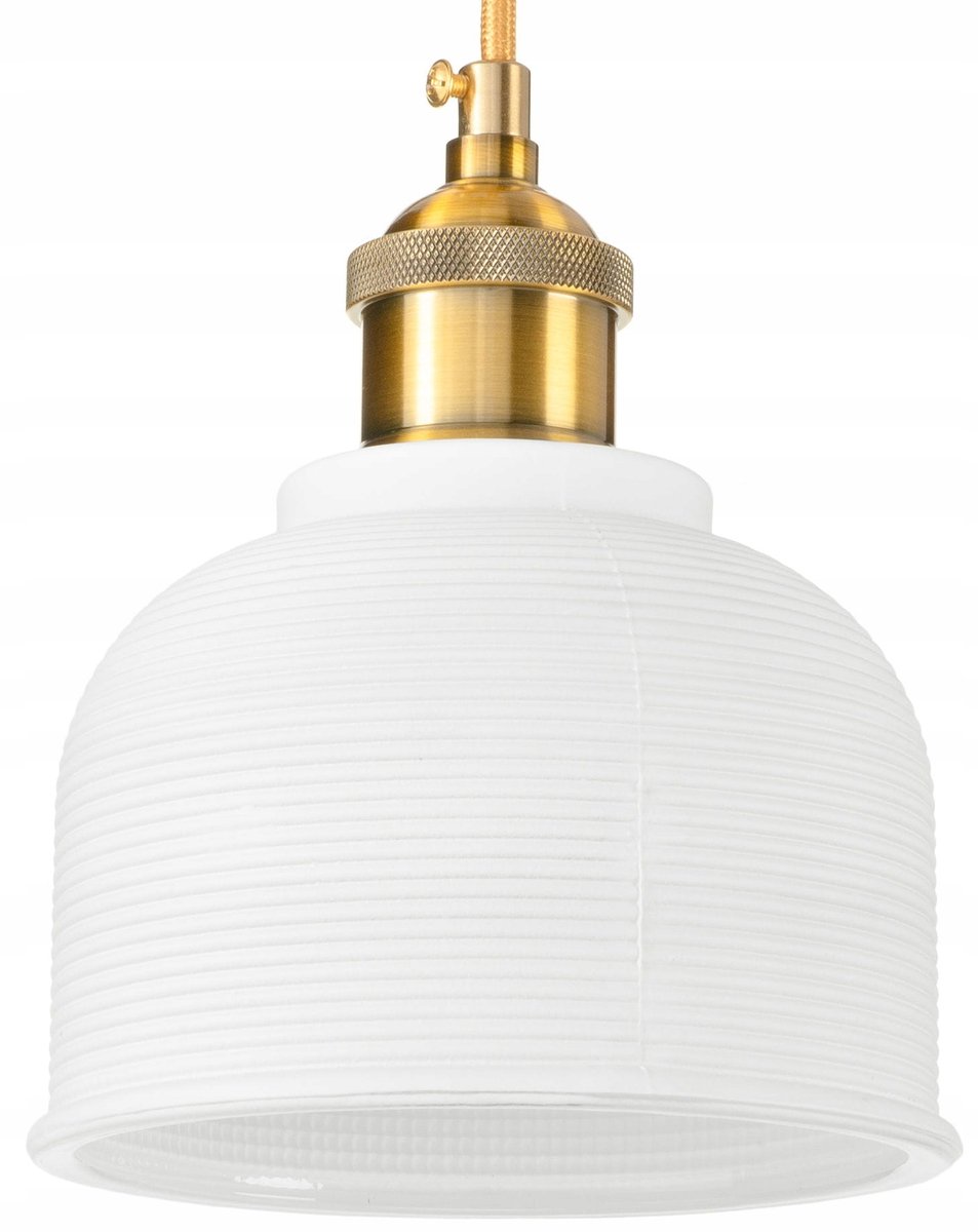 Glazen Hanglamp BELL Wit Melkglas - Stijlvol en Modern