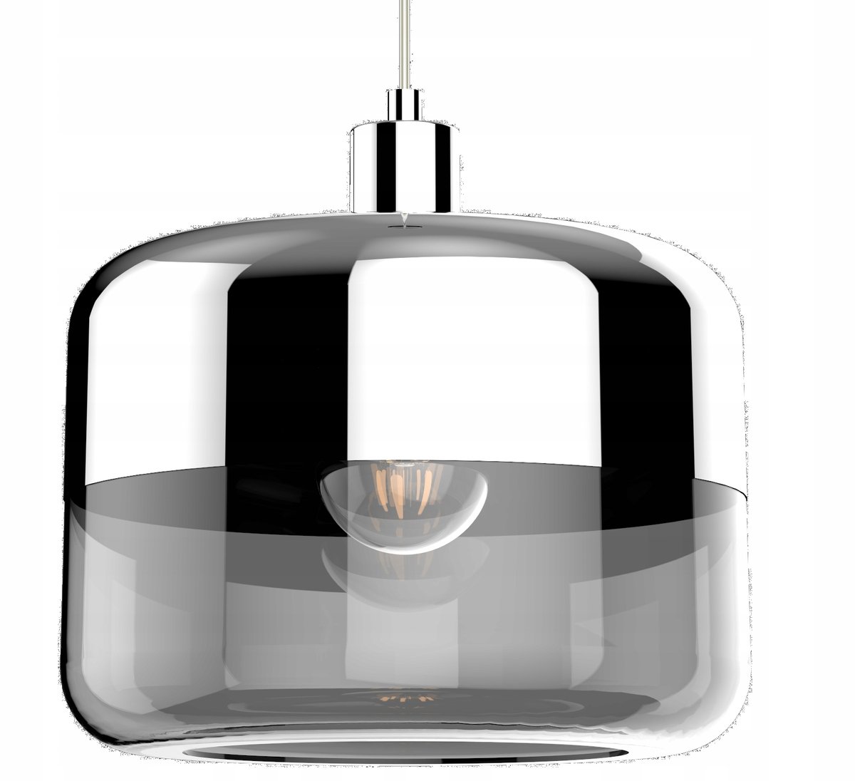 Moderne Chrom Plafondlamp E27 - Stijlvol en Elegant