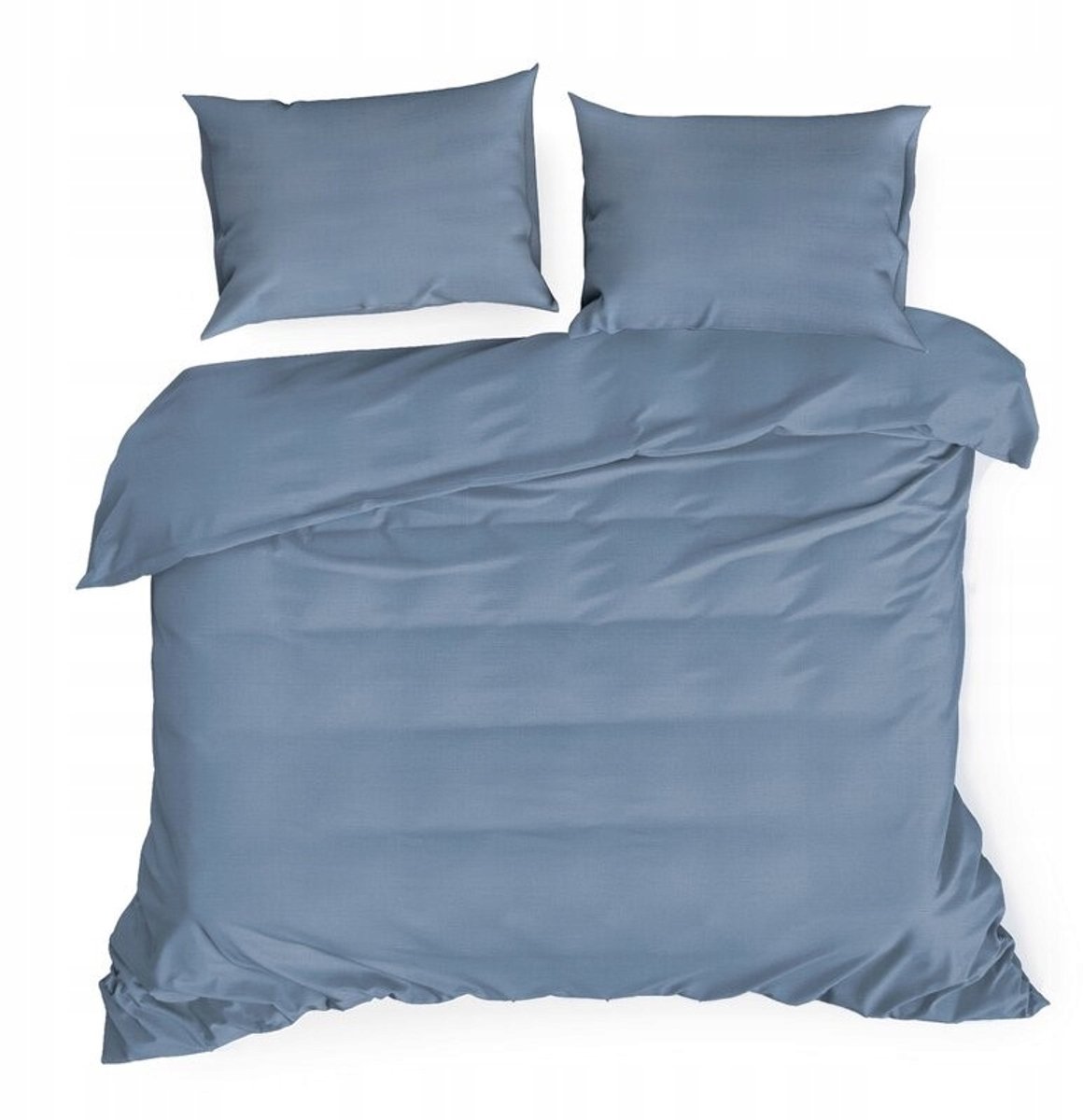 NOVA3 Blauwe Beddengoed Set 160x200 cm - Katoen Satiné