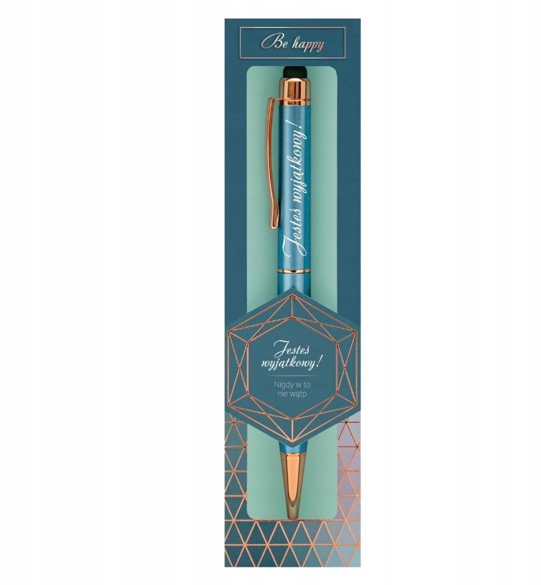 Unieke Touch Pen Pen met Inspirerende Tekst - Perfect Cadeau
