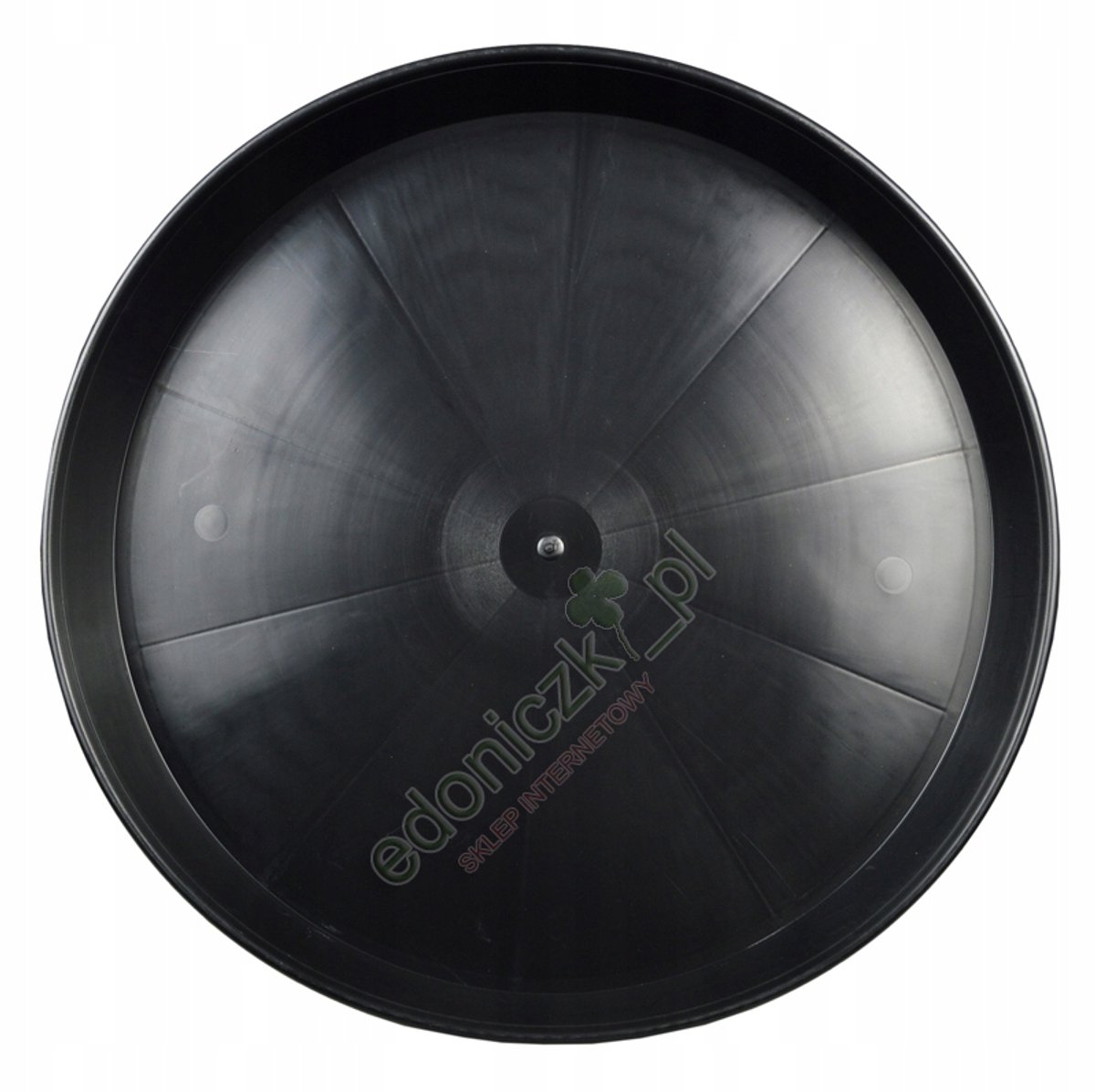 Zwarte Ronde Plantenonderzetter 40cm - Sterk & Duurzaam
